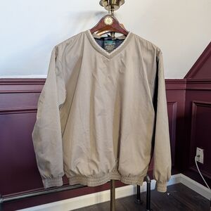 SUNDERLAND OF SCOTLAND Weatherbeater Waterproof Lined Logo Scottish Jacket Knit